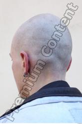 Hair Man White Jewel Average Bald